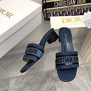 Dior Dway Heeled Blue 3.5cm - 4