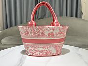 Dior Dioriviera Hat Basket Bag Candy Pink 35 x 20.5 x 11 cm - 3