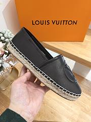 Louis Vuitton LV Espadrilles Black Flat - 5