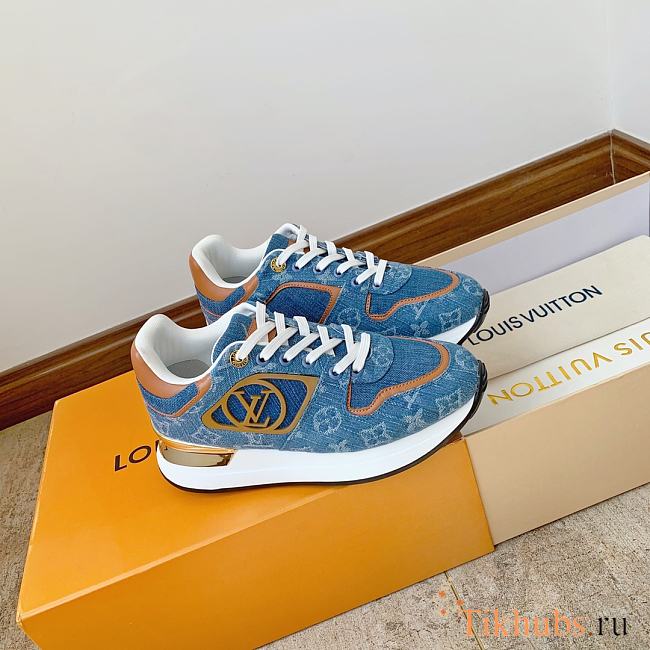 Louis Vuitton LV Neo Run Away Blue Sneaker - 1