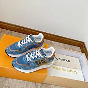 Louis Vuitton LV Neo Run Away Blue Sneaker - 4