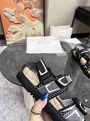 Dior Black Sandal - 3