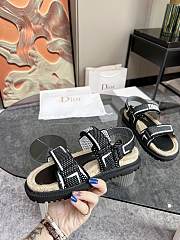 Dior Black Sandal - 2