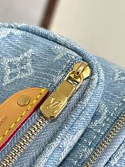 Louis Vuitton LV Mini Bumbag Denim Blue 17 x 12 x 9.5 cm - 3