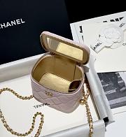 Chanel Mini Vanity Case Light Pink Lambskin 11cm - 2