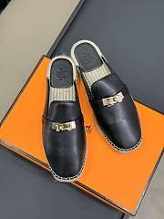 Hermes Feria Espadrille Black Gold - 2