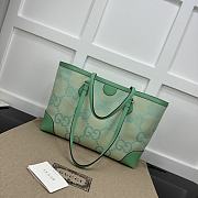 Gucci Tote Bag Green 38x28x14cm - 3