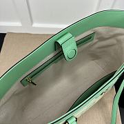 Gucci Tote Bag Green 38x28x14cm - 4