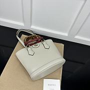 Gucci Diana Small Tote Bag White 22x20.5x11.5cm - 6