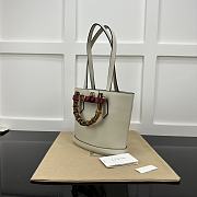 Gucci Diana Small Tote Bag White 22x20.5x11.5cm - 5