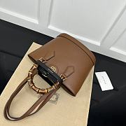 Gucci Diana Small Tote Bag Brown 22x20.5x11.5cm - 4