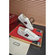Gucci Sneaker With Web Cotton Fabric White - 2