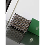 Goyard Sénat Nano Key Pouch Black 10.5x 0.6x15 cm - 3