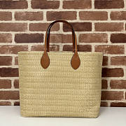 Gucci Medium Straw Bag 38x33x15cm - 4