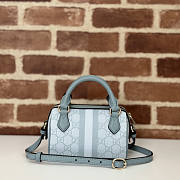 Gucci Ophidia GG Super Mini Bag Blue 16.5x10x9cm - 6