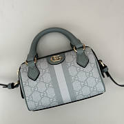 Gucci Ophidia GG Super Mini Bag Blue 16.5x10x9cm - 4