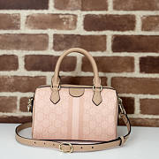 Gucci Ophidia GG Mini Bag Pink 21.5x14x11.5cm - 4