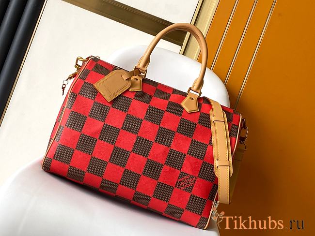 Louis Vuitton LV Speedy Bandoulière 40 Red 40 x 26 x 23 cm - 1