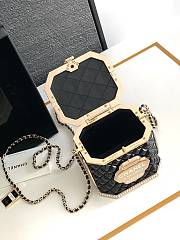 Chanel Minaudiere Tea Box Bag 11 x 10 x 10 cm - 4