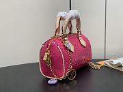 Louis Vuitton LV Nano Speedy Bag Neon Pink 16 x 10 x 7.5 cm - 2