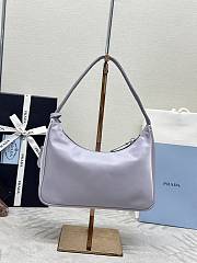 Prada Re-Edition 2005 Re-Nylon Saffiano Light Purple 23x13x5cm - 5