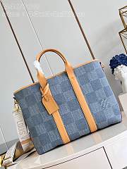 Louis Vuitton LV Weekend Tote Blue 43 x 34 x 17.5 cm - 1