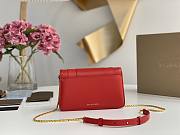 Bvlgari Serpenti Forever Chain Wallet Red 20x12x4.5cm - 4