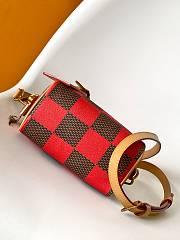 Louis Vuitton LV Speedy 18 Bandoulière Damier Pop Red 18 x 12 x 10 cm - 2