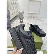 Gucci Jones Leather Sneaker Black - 6