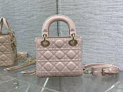 Dior Mini Lady Light Pink Gold 17cm - 3