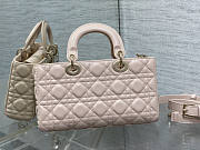 Dior Medium Lady D-joy Light Pink 26x13.5x5cm - 4