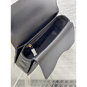 Dior Small Jolie Top Handle Bag Black 22 x 14 x 8 cm - 6