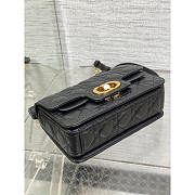 Dior Small Jolie Top Handle Bag Black 22 x 14 x 8 cm - 5