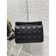 Dior Small Jolie Top Handle Bag Black 22 x 14 x 8 cm - 3