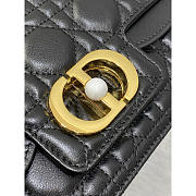 Dior Small Jolie Top Handle Bag Black 22 x 14 x 8 cm - 2