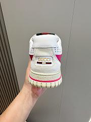 Gucci Re-Web Sneaker Canvas Pink Leather - 5