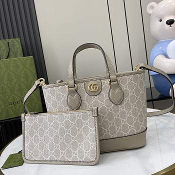 Gucci Ophidia Mini Tote Bag Beige 22x18x10cm