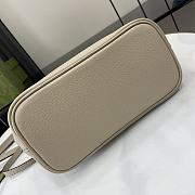 Gucci Ophidia Mini Tote Bag Beige 22x18x10cm - 6