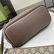 Gucci Ophidia Mini Tote Bag Brown 22x18x10cm - 3