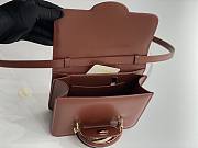 Chloe Kattie Cross-Body Bag Brown 19.7x14.5x7cm - 4