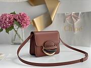 Chloe Kattie Cross-Body Bag Brown 19.7x14.5x7cm - 3