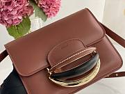 Chloe Kattie Cross-Body Bag Brown 19.7x14.5x7cm - 2