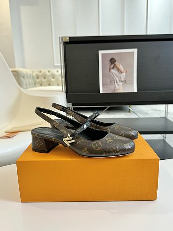 Louis Vuitton LV Slingback Monogram 3.5cm