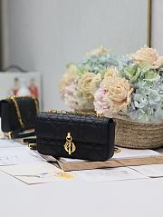 Dior Miss Daisy Mini Bag Black Lambskin 22 x 12.5 x 4 cm - 5