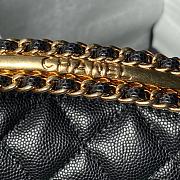 Chanel Clutch With Strap Black Caviar Gold 19x14x7cm - 2