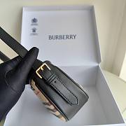 Burberry Shoulder Bag Check Prin 26x6x12cm - 6