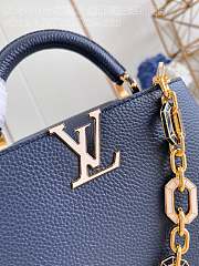 Louis Vuitton LV Capucines BB Navy Blue 27 x 18 x 9 cm - 6