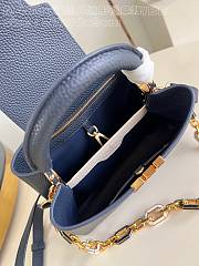 Louis Vuitton LV Capucines BB Navy Blue 27 x 18 x 9 cm - 2