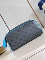 Louis Vuitton LV Dopp Kit Turquoise 28x15x16.5cm - 1