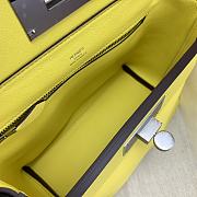 Hermes 24/24 21 Bag Yellow Silver 21cm - 6